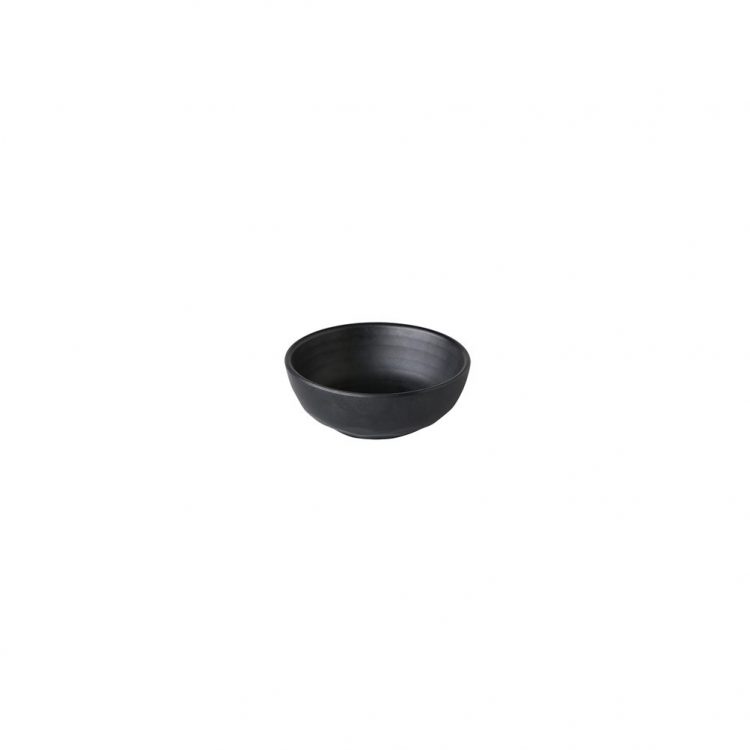 Ikona apo Μπωλ Μελαμίνης, σειρά Asia, φ10xΥ4cm, μαύρο, Stylepoint