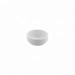 Ikona apo Μπωλάκι στρογγυλό μελαμίνης, φ6xΥ4cm, 25gr, λευκό