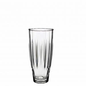 Ikona apo Γυάλινο Ποτήρι Σκαλιστό Σωλήνας, 31.5cl, φ7x14.5cm, PASABAHCE
