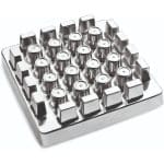 Ανταλλακτική βάση λεπίδας 13mm inox 18/10 για πατατοκόπτη (38-59200) - GTSA