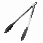 Λαβίδα INOX 40cm μαλακό πιάσιμο σιλικόνης