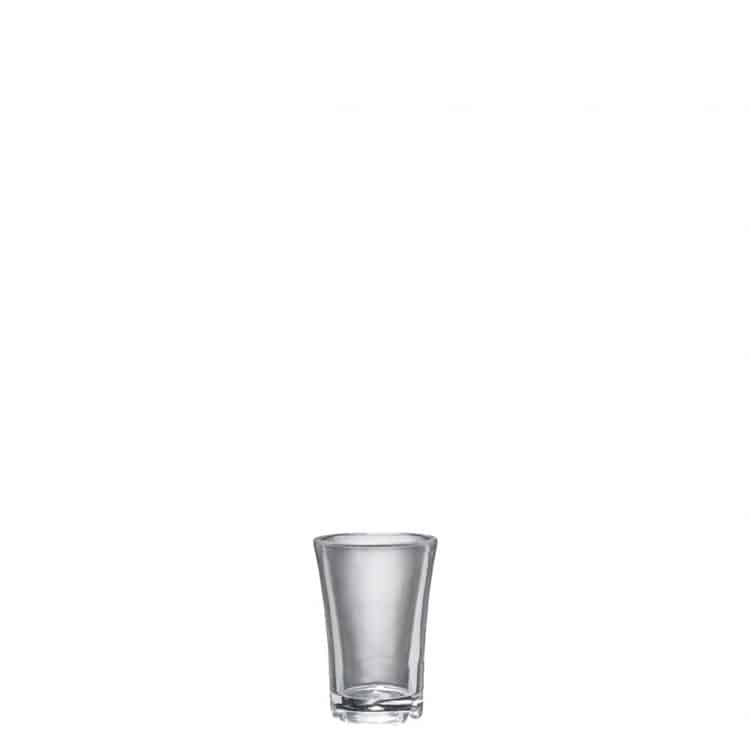 Ikona apo Ποτήρι PC Σφηνάκι 3cl, Φ4.1 x 6cm, Glass Forever