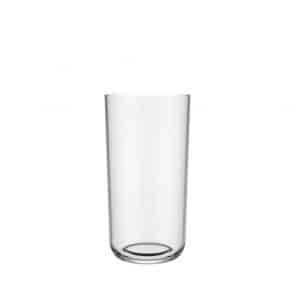 Ikona apo Πλαστικό ποτήρι σωλήνας TRITAN πισίνας 32.5cl, φ6.1x12.5cm, διαφανές