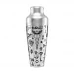 Ikona apo Shaker Parisene, Alchemy, 550ml, 22.5cm, INOX 18/10, ασημί, Lumian