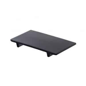 Ikona apo Δίσκος Μελαμίνης (Sushi Tray) 33x19x2.4cm, με πόδια, μαύρος, Leone