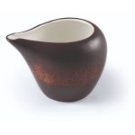 Γαλατιέρα πορσελάνης Καφέ Σειρά Estia 250ml-Le Coq Ιταλίας Σετ 6 τεμαχίων