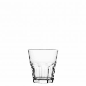 Ikona apo Γυάλινο Ποτήρι Ουίσκι, Whiskey κοντό 27cl, Φ8.6x9.2cm Σειρά MAROCCO, UNIGLASS