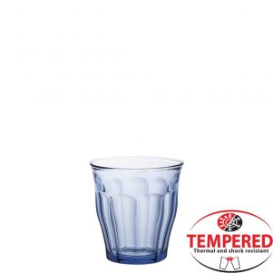 Ikona apo Γυάλινο Ποτήρι 22cl, Φ8.4x8.3cm, Διάφανο Μπλε, Tempered, Σειρά Picardie, DURALEX
