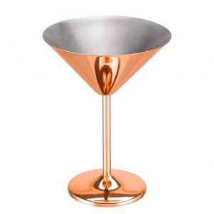 Ikona apo Χάλκινο ποτήρι κολωνάτο martini/coctail, φ11.7xΥ16.8cm