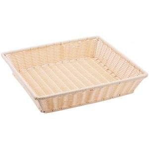 Ikona apo Ψωμιέρα/Καλάθι Rattan, με ενισχυμένο INOX σκελετό, GN1/1, 53x32.5xΥ8cm, Buffet Choice