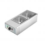 Μπαίν μαρι σοκολάτας Karamco – 2 * GN1/6 IW-22 – 22x53x18cm