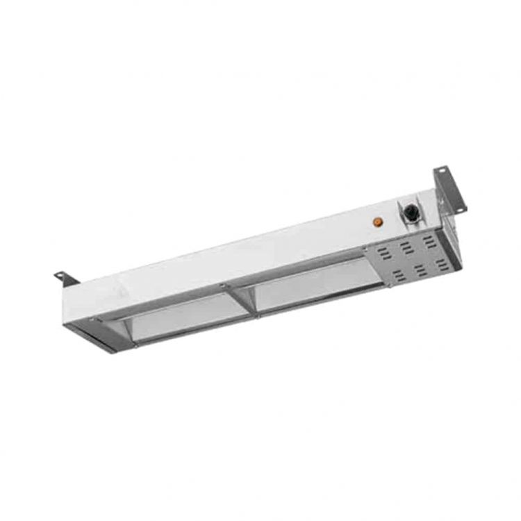 Ikona apo Θερμαντικό ραφιού 850W, INOX, 91.5x15.5x6.5cm, KARAMCO