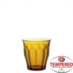 Ikona apo Γύαλινο Ποτήρι 31cl, Φ9x9,3cm, Πορτοκαλί, Tempered, Σειρά Picardie, DURALEX