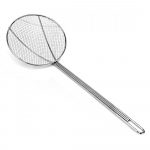 Ikona apo Ρηχή Κουτάλα Αράχνη Τρυπητή από Ανοξείδωτο Ατσάλι Ασημί 50cm - GTSA