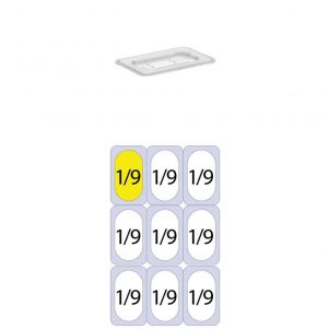 eikonaapoΚαπάκι PC για Δοχεία Τροφίμων, GN1/9 (108 x 176mm)