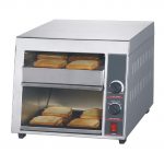 Ikona apo Επαγγελματική Φρυγανιέρα-Τοστιέρα, 1700W, ανοξείδωτη, 33x50.2x36.2cm, KARAMCO