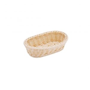 Ikona apo Ψωμιέρα/Καλάθι Rattan, οβάλ 23.2x17.8xΥ5cm, υψηλής ποιότητας, Buffet Choice