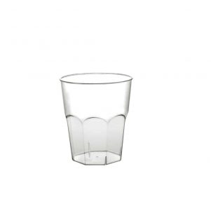 Ikona apo Πλαστικό ποτήρι PS μίας χρήσης 20cl διαφανές