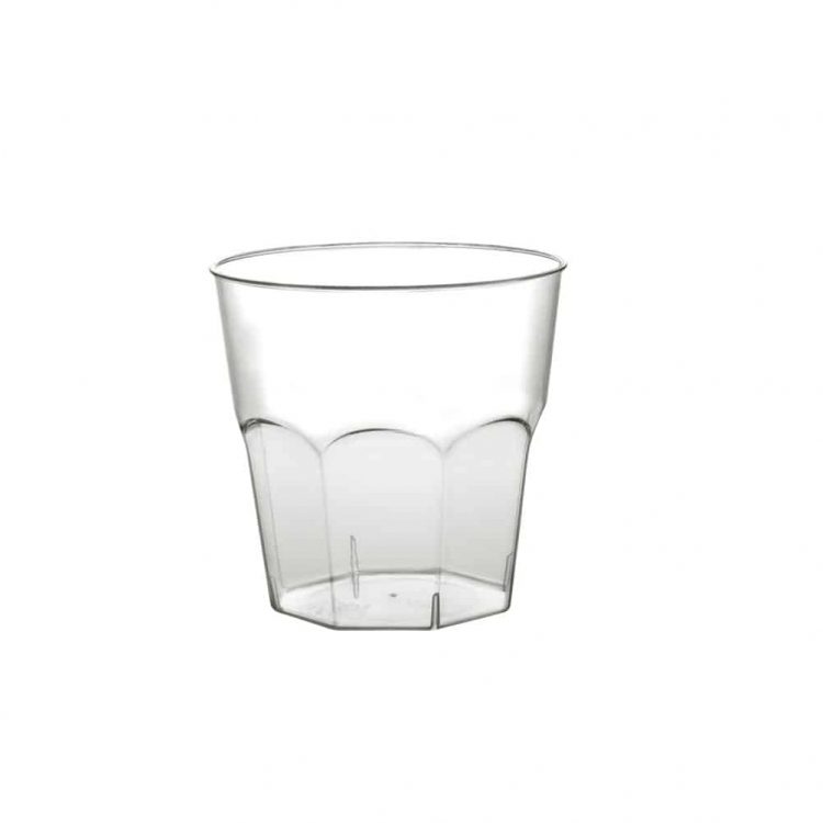 Ikona apo Πλαστικό ποτήρι PS μίας χρήσης 24cl διαφανές