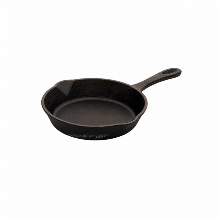 Ikona apo Τηγάνι 20cm, μαντέμι Cast Iron (100% Χυτοσίδηρος), ESTIA