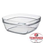 Ikona apo Γυάλινο Μπωλ 20x20x7.9cm, τετράγωνο, Tempered, Σειρά Lys, DURALEX