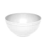 Ikona apo Μπωλ PP+Mineral, χοντρό πολλαπλών χρήσεων. φ23.5cm, 3.35Lt, λευκό, GoldPlast