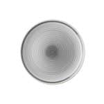 Ikona apo Πιάτο ρηχό πορσελάνης 27cm, γκρι, SHINE-A, LUKANDA