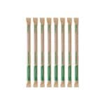 Ikona apo Πακέτο 500 Χάρτινα Καλαμάκια, 5 χρώματα, Jumbo, Ίσια, 3 φύλλων, φ80x210mm, 1/1 χαρτί, Tessera