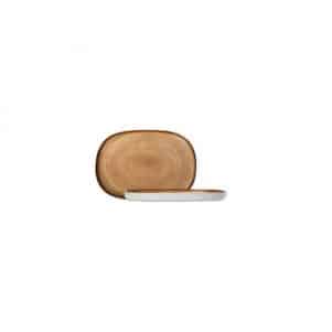 Ikona apo Πιατέλα οβάλ επίπεδη 30x22cm / 2,5cm Σειρά SAHARA – GTSA