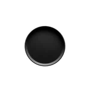 Ikona apo Βάση τουρτιέρας (δίσκος) μελαμίνης, φ24.3xΥ2.2cm, 433gr, μαύρο, MELO