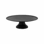 Ikona apo Βάση τουρτιέρας με πόδι, μελαμίνης, φ35.7cm, 943gr, μαύρη, MELO