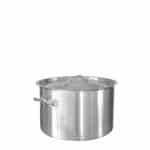 Ikona apo Χύτρα INOX βαθιά, με καπάκι, φ32xΥ25cm, (22Lt)