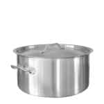 Ikona apo Χύτρα INOX βαθιά, με καπάκι, φ45xΥ28cm, (44Lt)