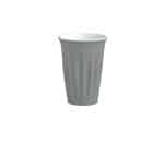 Ikona apo Κούπα πορσελάνης 25cl, Σειρά Ribby, γκρι, G. Benedikt