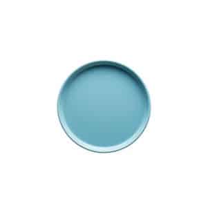 Ikona apo Βάση τουρτιέρας (δίσκος) μελαμίνης, φ24.3xΥ2.2cm, 433gr, γαλάζιο, MELO