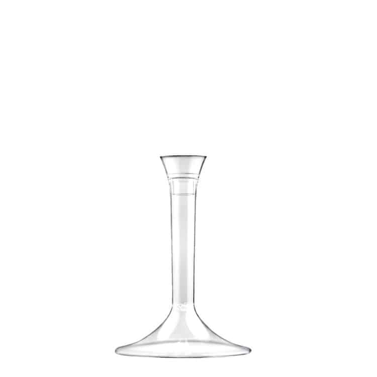 Ikona apo Βάση διαφανές πλαστικών ποτηριών Gold Plast PS σειράς SOMMELIER