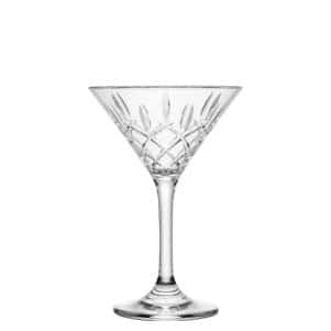Ikona apo Ποτήρι PC Martini, Σκαλιστό, 21.5cl, φ11.6xΥ17.2cm, 121gr, Morleos