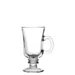 Ikona apo Γυάλινο Ποτήρι/κούπα με χερούλι, Irish Coffee, 25cl, 7.5(6.8)x14.3cm