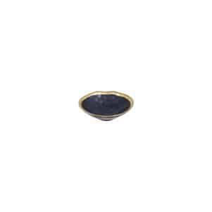 Ikona apo Μπωλ πορσελάνης, φ11xΥ3cm, Σειρά Golden Black, TBS Spain