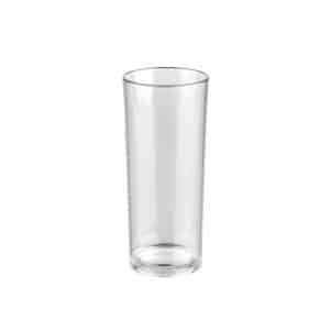Ikona apo Ποτήρι σωλήνας πλαστικό PC (Polycarbonate), διάφανο, 320ml, Plast Port