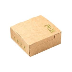 Ikona apo Χάρτινο κουτί Πατάτας, 13x13x5cm, μιας χρήσης, Plastic Free, GAIA