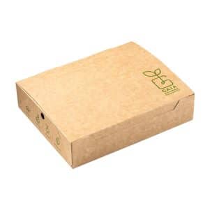 Ikona apo Χάρτινο κουτί Κρέπας/Βάφλας, 22x18x5.8cm, μιας χρήσης, Plastic Free, GAIA