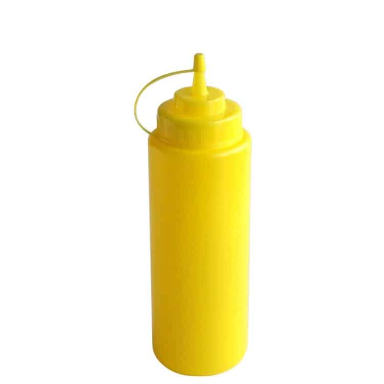 Ikona apo Μπουκάλι μουστάρδας 36oz (1025ml) Squeeze, με φαρδύ πώμα, Κατασκευάζεται στην Ε.Ε.