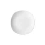 Ikona apo Πιάτο Ρηχό πορσελάνης τετράγωνο 20x20cm - φ22cm, Σειρά Q4, LUKANDA