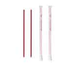 Ikona apo Πακέτο 500 Χάρτινα Καλαμάκια, Κόκκινα, 3 φύλλων, 180x4mm, Espresso, Ίσια, 1/1 χαρτί
