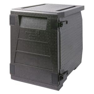Ikona apo Ισοθερμικό κιβώτιο EPP, με πόρτα, για 6xGN1/1 (6.5cm), 64.5x44.5x62.5cm, 93LT, μαύρο, THERMOBOX
