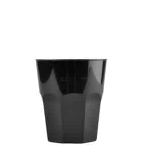Ikona apo Πλαστικό ποτήρι PP μίας ή πολλών χρήσεων 33cl μαύρο