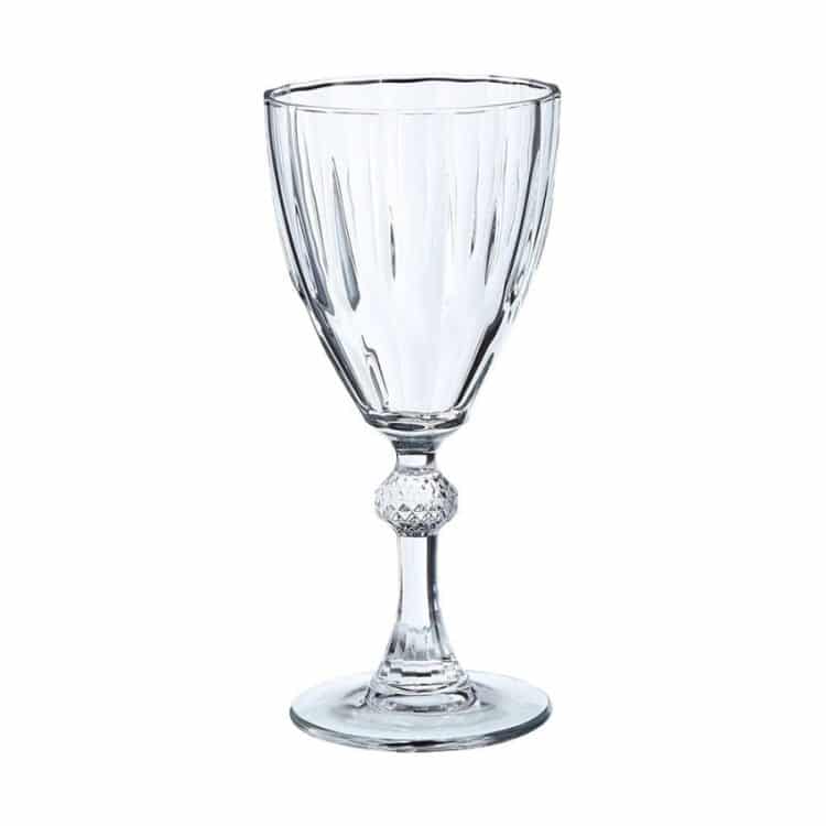 Ikona apo Γυάλινο Ποτήρι Κρασιού, 24,5cl "Diamond", Pasabahce