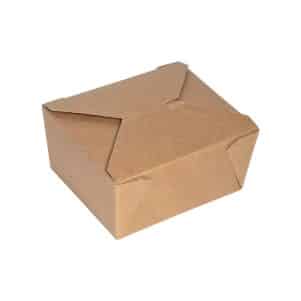 Ikona apo Χάρτινο κουτί, Kraft, 15x12x6.5cm, μιας χρήσης, ROIS Bros