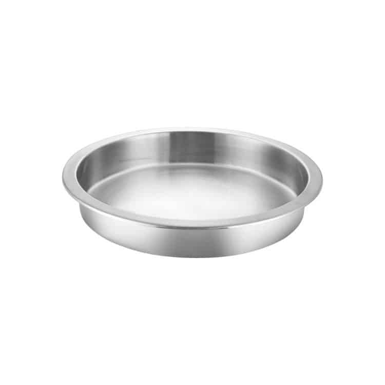 Ikona apo Δοχείο Μπαιν Μαρί, στρογγυλό φ28xΥ6.5cm, INOX 18/10, Unique Buffet